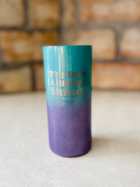 Slim Can Cooler - Sun Always Shines