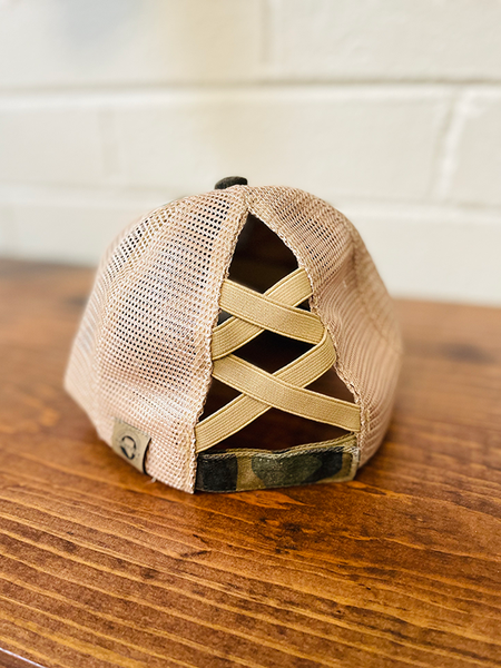 Youth Soft Trucker High-Ponytail Ball Cap