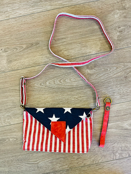 Stars & Stripes Clutch - 4th of July