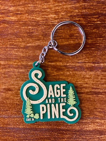 Sage & Pine Keychain