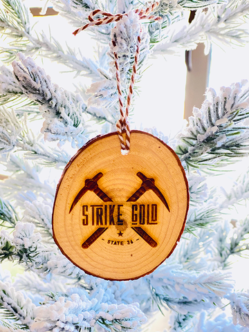 Strike Gold Ornament