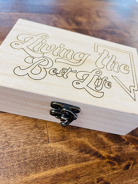 Keepsake Box - Living The Best Life