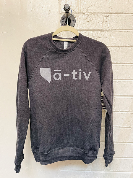 Crewneck Fleece Sweatshirt - Nevada Native