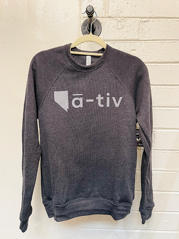 Crewneck Fleece Sweatshirt - Nevada Native