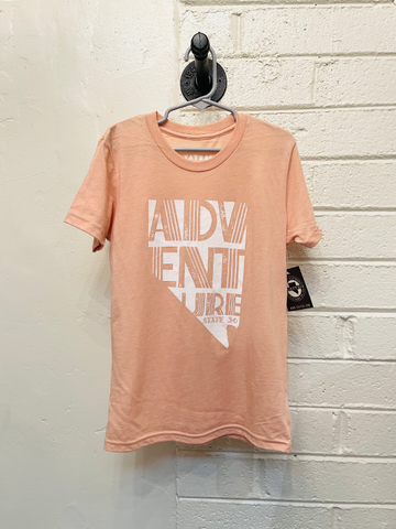 Youth Tri-blend Short Sleeve Tee - Adventure