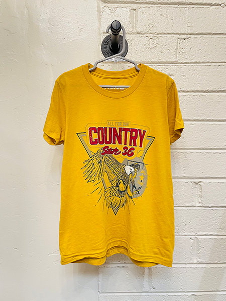 Youth Tri-blend Short Sleeve Tee - All For Our Country