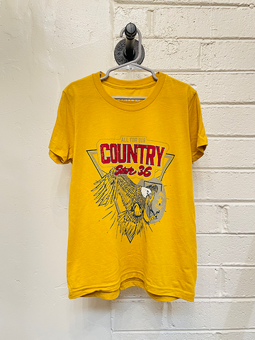 Youth Tri-blend Short Sleeve Tee - All For Our Country