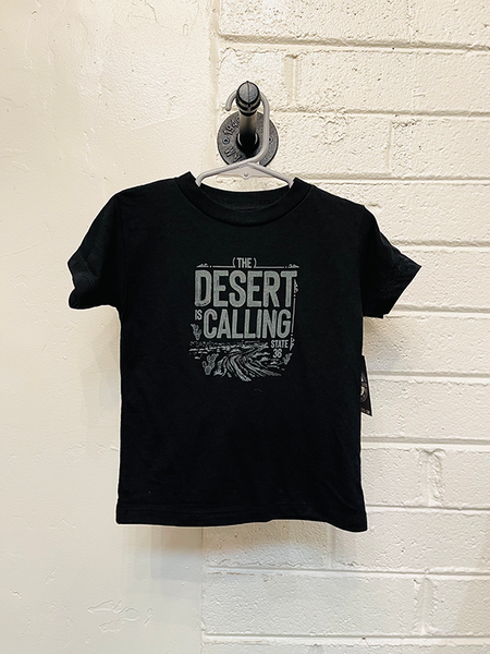 Toddler Tri-blend Short Sleeve Tee - Desert Is Calling