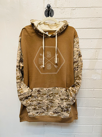 Digital Camo Hoodie - Badge