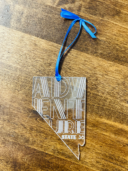 Acrylic Adventure Ornament