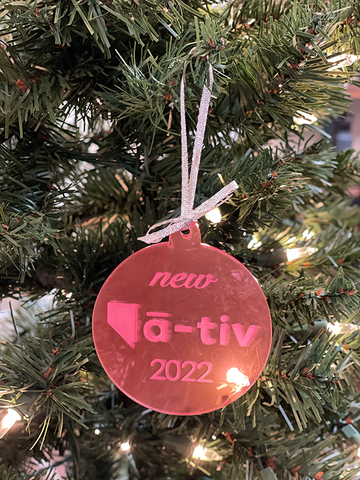 New Native Ornament - Pink 2022