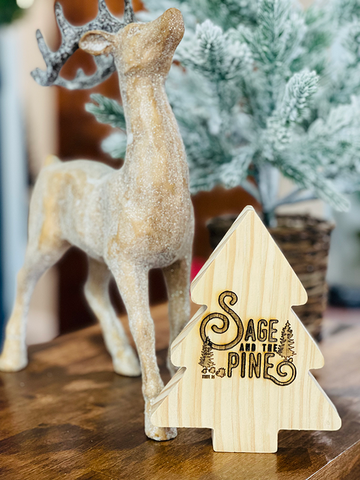 Sage & The Pine Wooden Tree