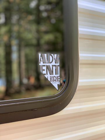 NV Adventure Decal - White