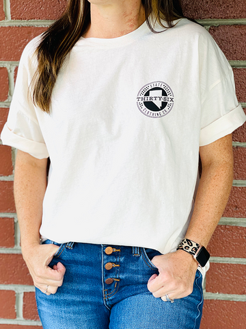 Women's Oversized Basic Tee - Logo