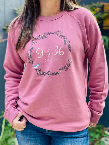 French Terry Crewneck - Sagebrush