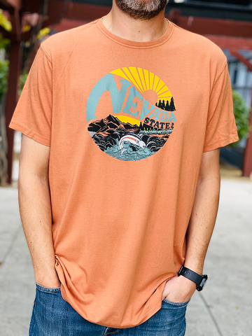 Bamboo Tee - Trout Stamp