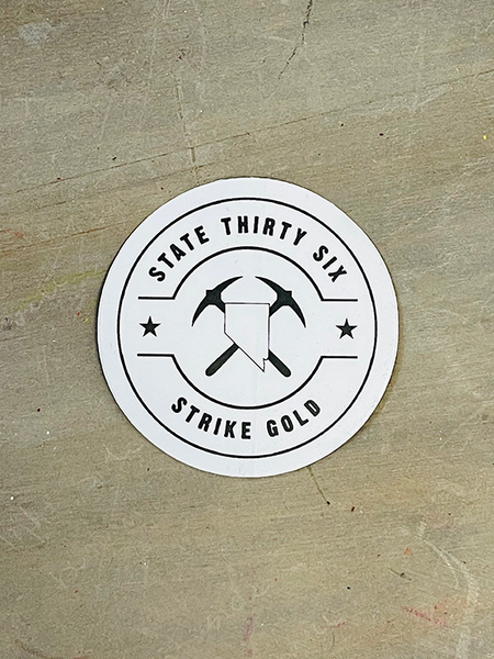 Strike Gold Sticker - Small