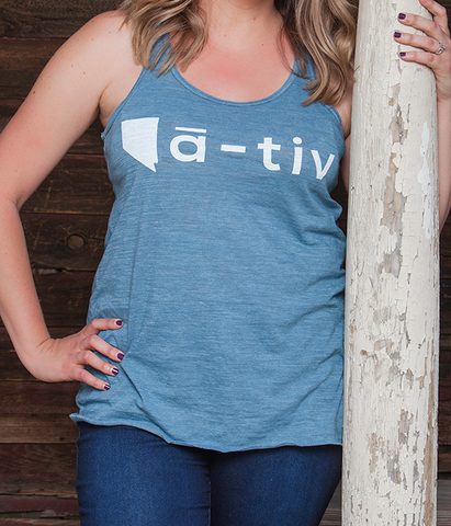 Women's Flowy Racerback Tank - Native